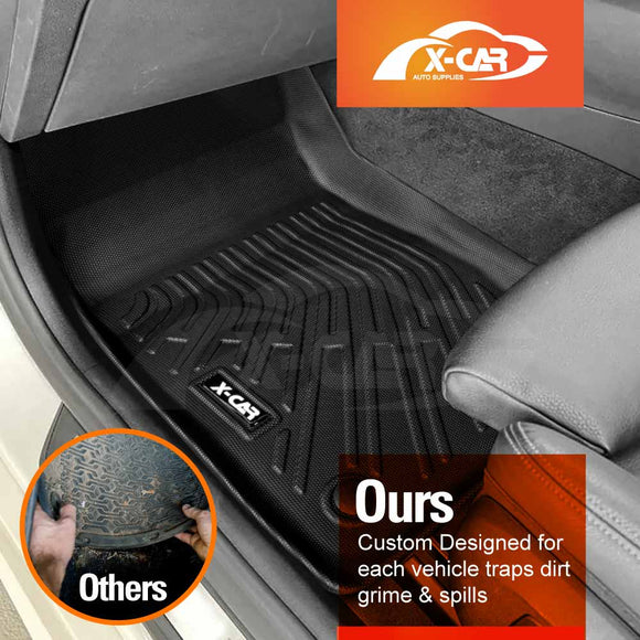 3D Floor Mats for BMW 5 Series G30 Sedan 2017-2023 All-Weather Car Liners
