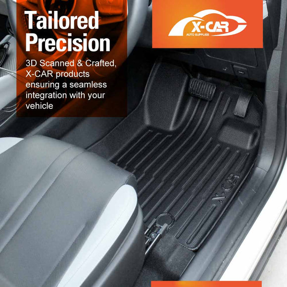 X-CAR floor mats installed in BYD Atto 1 car floor.