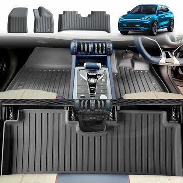 3D Car Floor Mats for BYD Atto 3 2022-2025 All-Weather Liners