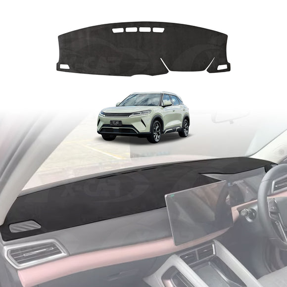 X-CAR dash mat installed on BYD Atto 2 car dashboard.
