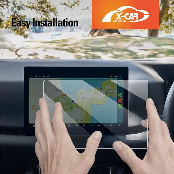 X-CAR Tempered Glass Screen Protector is easy to install