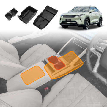 X-CAR centre console organisers, armrest storage tray and cup holder for BYD Atto 2