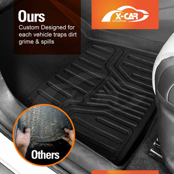3D Floor Mats for BYD Dolphin 2023-2025 All-Weather Car Liners