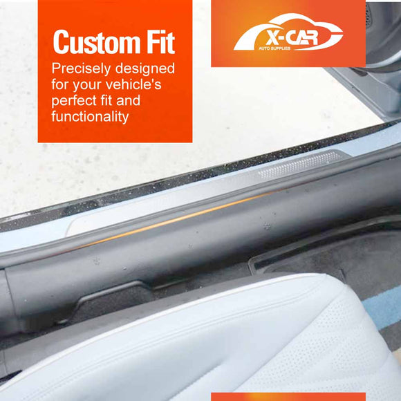 Front Rear Door Sill Plate Protector for BYD Seal 2023-Onwards Threshold Scuff Trim Covers Guards