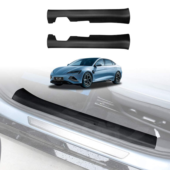Front Rear Door Sill Plate Protector for BYD Seal 2023-Onwards Threshold Scuff Trim Covers Guards