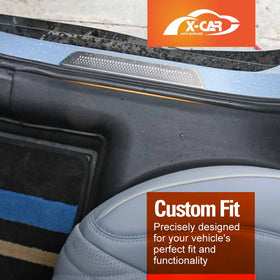 Front Rear Door Sill Plate Protector for BYD Seal 2023-Onwards Threshold Scuff Trim Covers Guards - 0