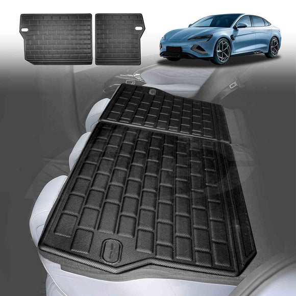 Interior Liners Set for BYD Seal 2023-2025 Front Trunk Back Seats Boot Cargo Mats