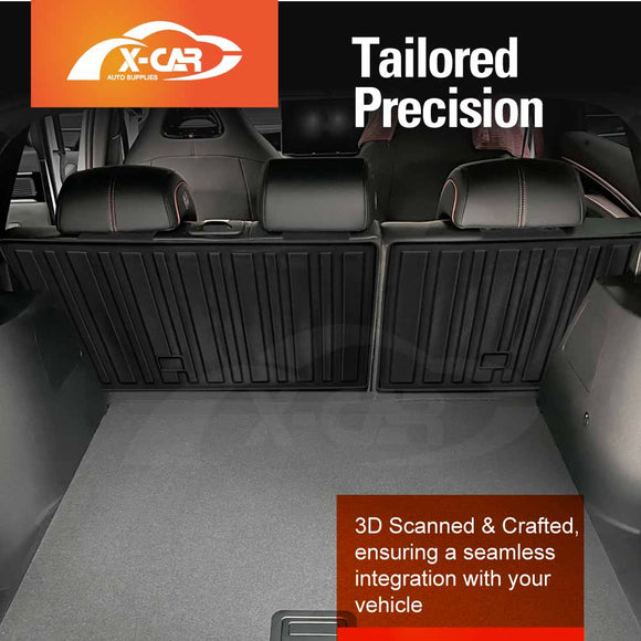 Boot Liner/Back Seat Protector for BYD SEALION 6 2024-Onwards All-Weather Cargo Trunk Mat