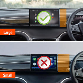 X-CAR Tempered Glass Screen Protector for BYD Sealion 5 for large screen setup