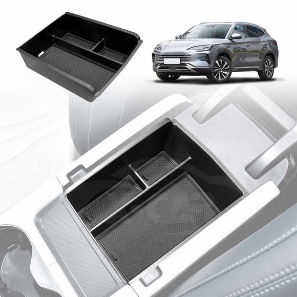 Centre Console Organizer Tray for BYD SEALION 6 2024-2025 Armrest Storage Box Cup Holder