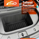 X-CAR custom-fit rear trunk boot liner, precision tailored cargo mat designed using 3D scanning