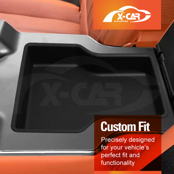 X-CAR Rear Seat Armrest Organiser Tray installed in BYD SEALION 8.