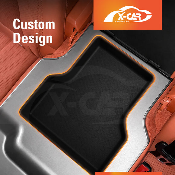 X-CAR Rear Seat Armrest Organiser Tray installed in BYD SEALION 8.