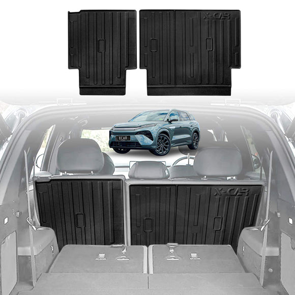 Boot Liners/ Back Seat Protector for BYD SEALION 8 SEALION8 2026-Onwards All Weather Cargo Mats