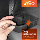 X-CAR third row seat cup holders for BYD SEALION 8 is easy to install, no tool needed.