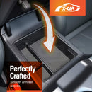 X-CAR armrest organiser tray installed in BYD SEALION 8.
