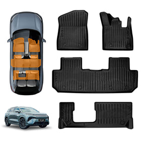 3D Floor Mats for BYD SEALION 8 SEALION8 2026-Onwards All-Weather Car Liners