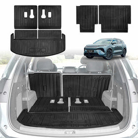 Boot Liners/ Back Seat Protector for BYD SEALION 8 SEALION8 2026-Onwards All Weather Cargo Mats