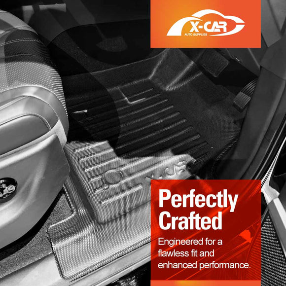 3D Car Mats for BYD Shark 6 2024-Onwards All-Weather Floor Liners