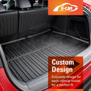 Boot Liner/ Back Seat Protector for Toyota C-HR CHR 2016-2023 All-Weather Car Mat-4