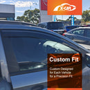 Weathershields for Hyundai Kona 2017-2023 Car Weather Shields Wind Deflectors Sun Visors-3