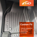 3D Floor Mats for MG 3 MG3 2024-Onwards All-Weather Car Liners-6