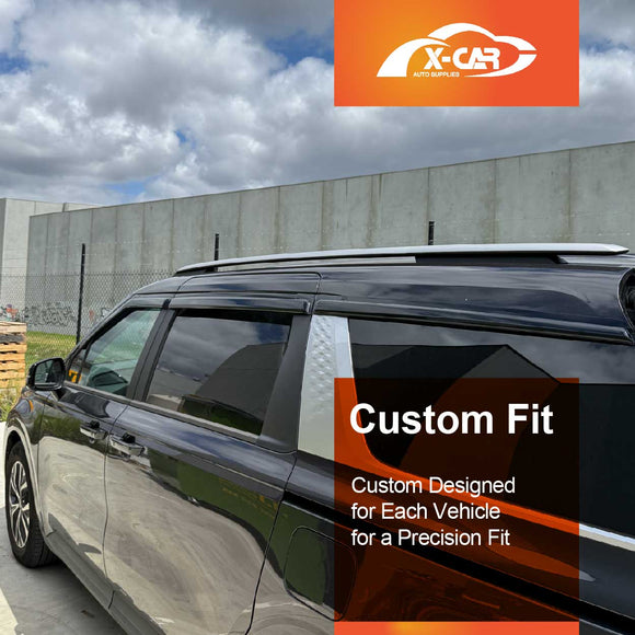 Weathershields for Kia Carnival KA4 Series 2020-Onwards Car Weather Shields Wind Deflectors Sun Visors