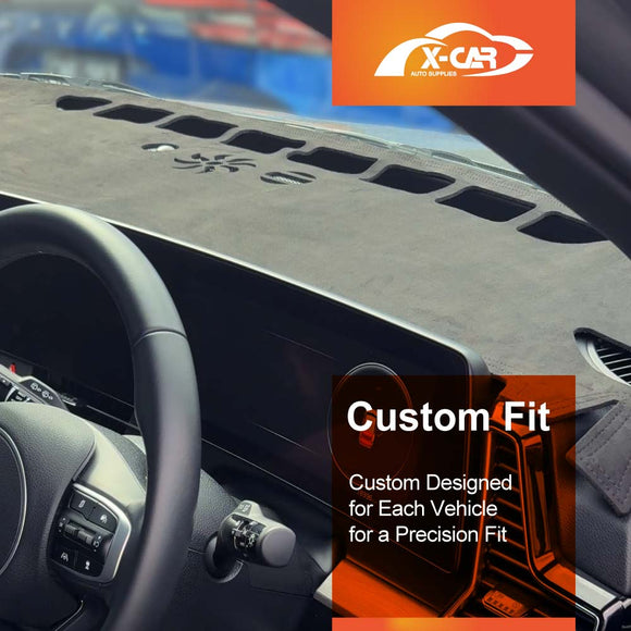 Dash Mat for Kia Sportage NQ5 2021-2025 Microfiber Non-Slip Pad Cover Interior Accessories