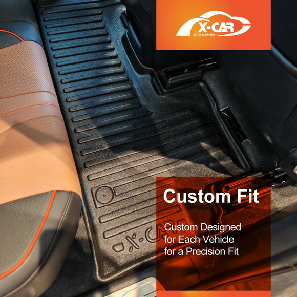 3D Floor Mats for BYD SEALION 6 2024-Onwards All-Weather Car Liners