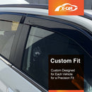 WeatherShields for Isuzu MU-X MUX 2022-Onwards Car Weather Shields Wind Deflectors Sun Visors-3