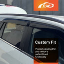 WeatherShields for Isuzu MU-X MUX 2022-Onwards Car Weather Shields Wind Deflectors Sun Visors-6