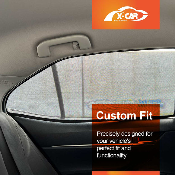 Rear Window Sun Shades for Toyota Camry 2017-2024