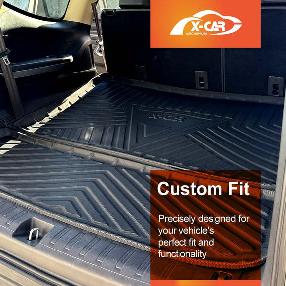 Boot Liner/ Back Seat Protector for LDV D90 2017-2024 All-Weather Car Mat