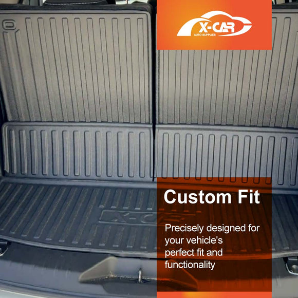 Boot Liner/ Back Seat Protector for Isuzu MU-X MUX 2022-Onwards All-Weather Trunk Cargo Mat