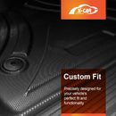 Floor Mats for Volkswagen Amarok NF Series 2023-Onwards Dual Cab All-Weather Car Liners-8