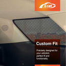 Window Sun Shades for Kia Carnival KA4 Series 2020-Onwards Rear Windscreen Blind Mesh-3