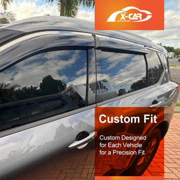 WeatherShields for Nissan X-trail Xtrail T33 2022-Onwards Car Weather Shields Visors Stainless - 0