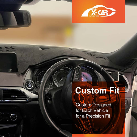 Dash Mat for Mazda CX-9 CX9 With HUD 2016-Onwards Non-Slip Microfiber Pad Cover Interior Accessories
