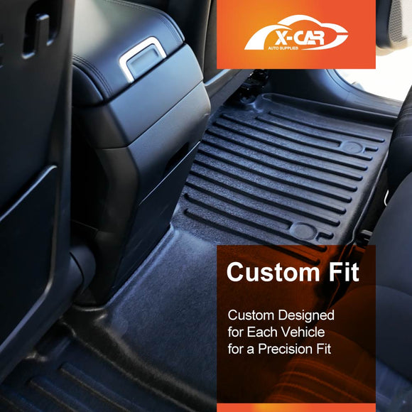 3D Floor Mats for Hyundai Santa Fe SantaFe 6/7 Seater 2024-Onwards All-Weather Liners