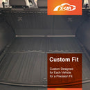 X-CAR boot liner and back seat protectors installed in BYD Sealion 5 car boot.