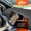 X-CAR dash mat installed on BYD Atto 1 car dashboard.