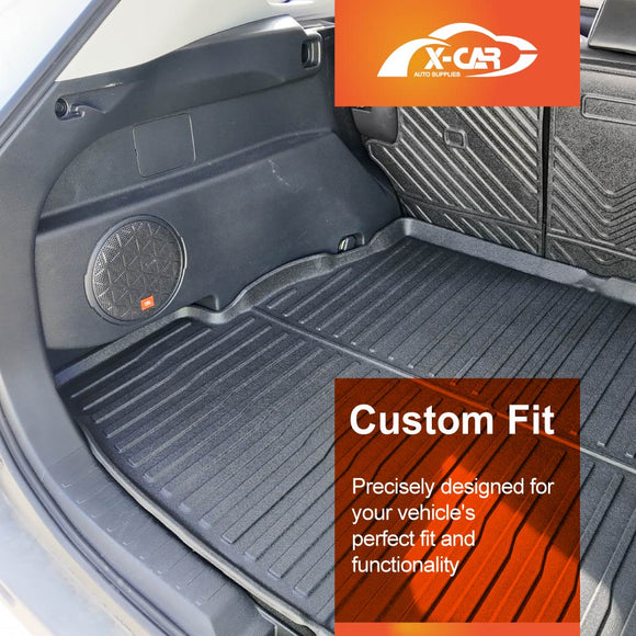 Boot Liner / Back Seats Protector for Toyota Rav4 2019-2025 All Weather Cargo Mat