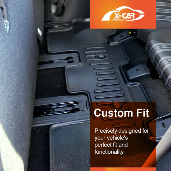 3D Floor Mats for Hyundai Santa Fe SantaFe 6/7 Seater 2024-Onwards All-Weather Liners