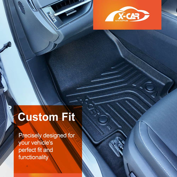 3D Floor Mats for Lexus RX350 RX350h RX500h RX450h+ 2022-Onwards All-Weather Car Liners