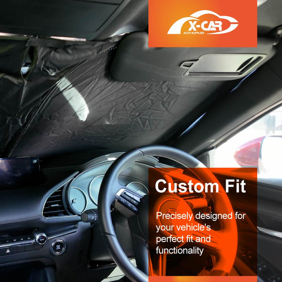 WindScreen Sun Shade for Mazda 3 BP Series 2019-Onwards WindShield Blind