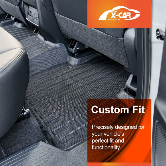 3D Floor Mats for Nissan X-trail T33 2022-Onwards All-Weather Car Liners