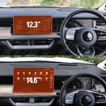 GWM Cannon Alpha 2024-2025 Tempered Glass Dash Screen Center Console Screen Protector - 0