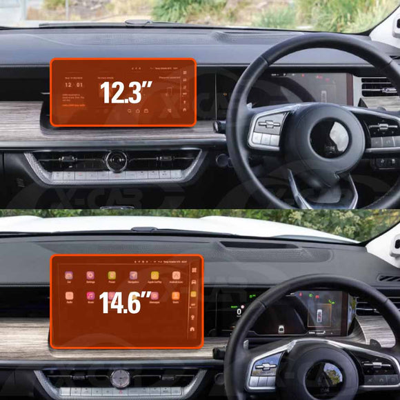 GWM Cannon Alpha 2024-Onwards Tempered Glass Dash Screen Center Console Screen Protector