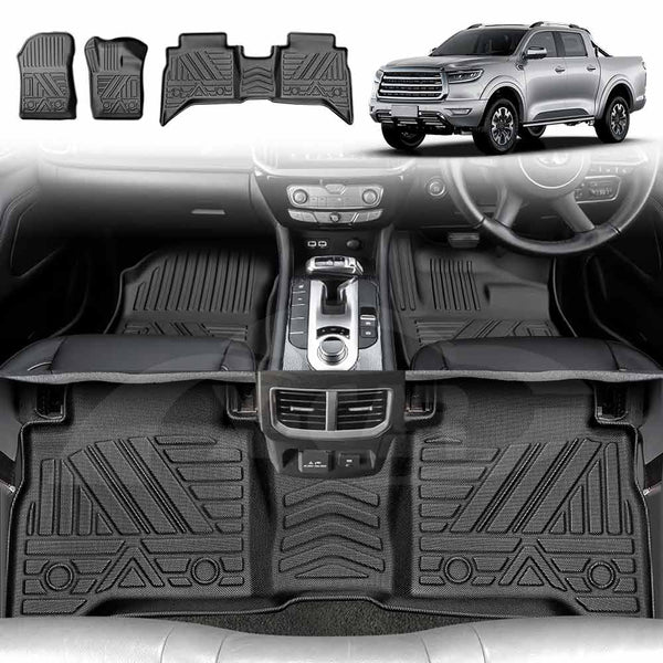 3D Floor Mats for GWM Cannon / Cannon-L 2021-2025