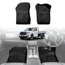 3D Front Floor Mats for GWM Cannon Single Cab 2025-Onwards Heavy Duty All Weather Car Mats Liner Set-1